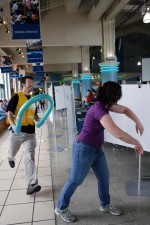 Zombies overrun campus in class exercise