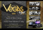 Gamble your luck at Vegas Night